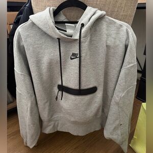 Nike Heather Gray Pullover Hoodie